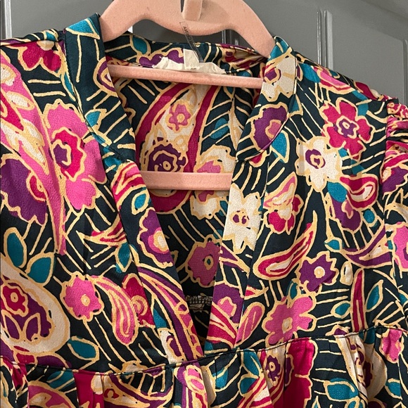 Entro Multicolor Paisley Blouse - Picture 4 of 7